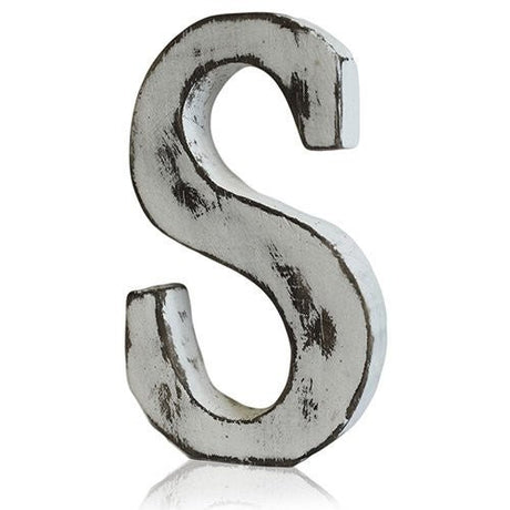 Wooden Letter - S - SHAMTAM.COM