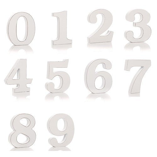 Wooden Numbers - SHAMTAM.COM