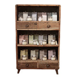 Shelf Display - Recycled Wood - 100x40x160cm - SHAMTAM.COM