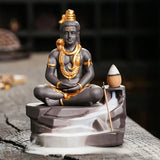 Shiva Buddha Smoke Waterfall Incense Burner - SHAMTAM