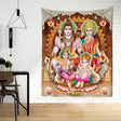 Shiva Family Tapestry - SHAMTAM