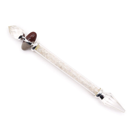 Shiva Lingam Magic Wand - Rock Quartz - Wisdom - SHAMTAM.COM