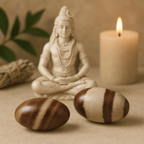 Shiva Lingam Stones 2 Pack 2 Inch - SHAMTAM.COM