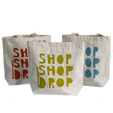 Shop Shop Drop - choice of 4 colours - SHAMTAM.COM