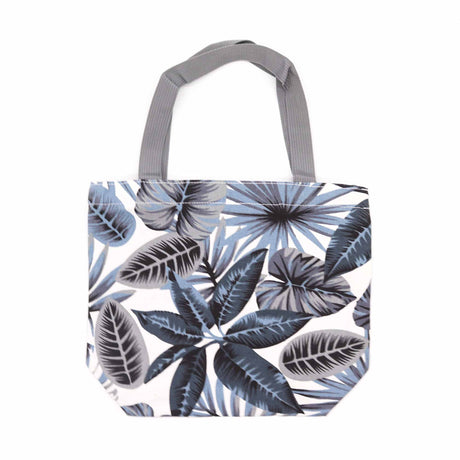 Durable Tropical Handy Quick Shop Bag with Elegant Botanical Patterns - Assorted Designs, 32x23x10cm - SHAMTAM.COM