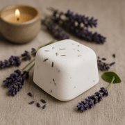 SHAMTAM Deep Sleep aromaterapi-shower steamer, 80 g, blandet med æterisk lavendelolie til et beroligende aftenritual