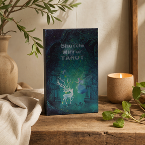 Shuttle Mirror Tarot Card Set - with booklet — styled in a warm, naturally lit interior