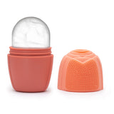 Silicone Ice Face Roller - roller - peach - SHAMTAM.COM