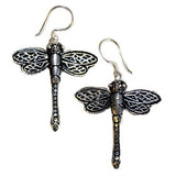 Silver Earrings - Dragonflies - SHAMTAM.COM