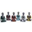 Silver Mini Buddha (Assorted Colours) - SHAMTAM.COM