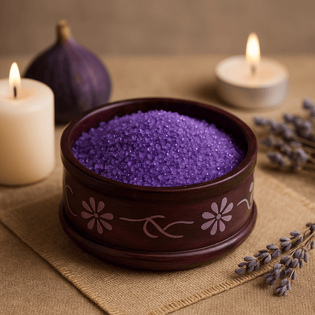 Simmering Granules Deep Violet Musk - SHAMTAM.COM