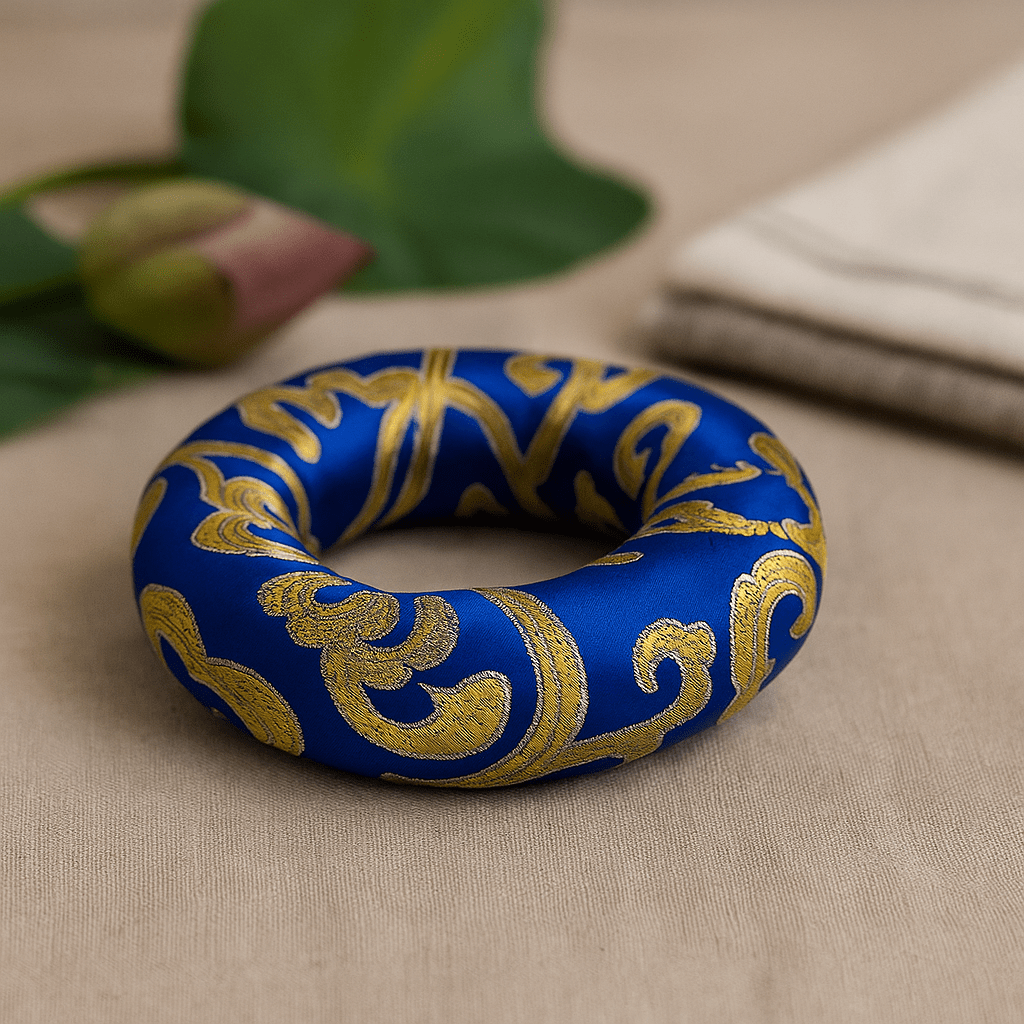 Singing Bowl Cushion 10cm Blue For 12 - 14cm Bowls - SHAMTAM.COM