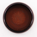 Singing Bowl - Earth Powder Clay Om Buddha - 16cm - SHAMTAM.COM