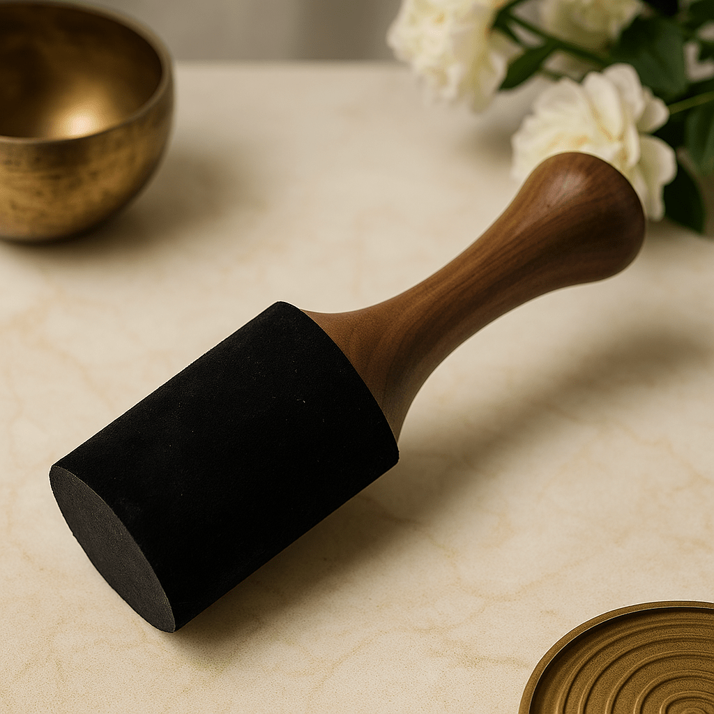 Singing Bowl Mallet Wooden 27x6cm - SHAMTAM.COM