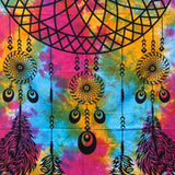 Single Cotton Bedspread + Wall Hanging - Dreamcatcher - SHAMTAM.COM