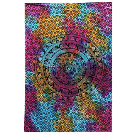 Single Cotton Bedspread + Wall Hanging - Mnadala Elephant - SHAMTAM.COM