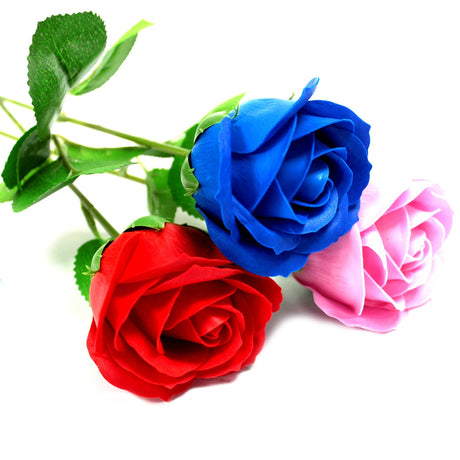 Single Soap Rose - Blue Rose - SHAMTAM.COM