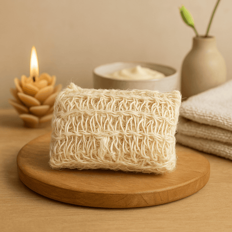 Sisal Exfoliating Body Scrub Pad - SHAMTAM.COM