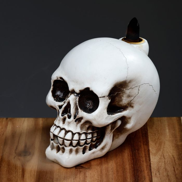 Skull Backflow Incense Burner - SHAMTAM.COM