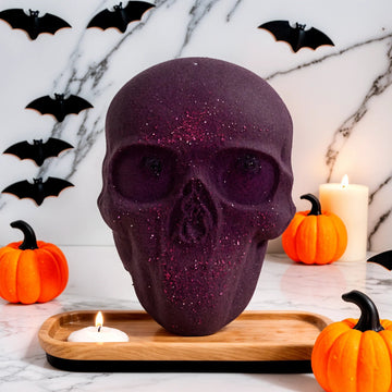 Kula do kąpieli Halloween czaszka 40 g