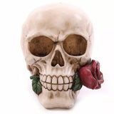 Skull with Rose - SHAMTAM.COM