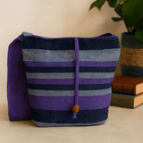 Sling Bag Blue Nepal - SHAMTAM.COM