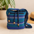 Sling Bag Blue Rivers Nepal - SHAMTAM.COM