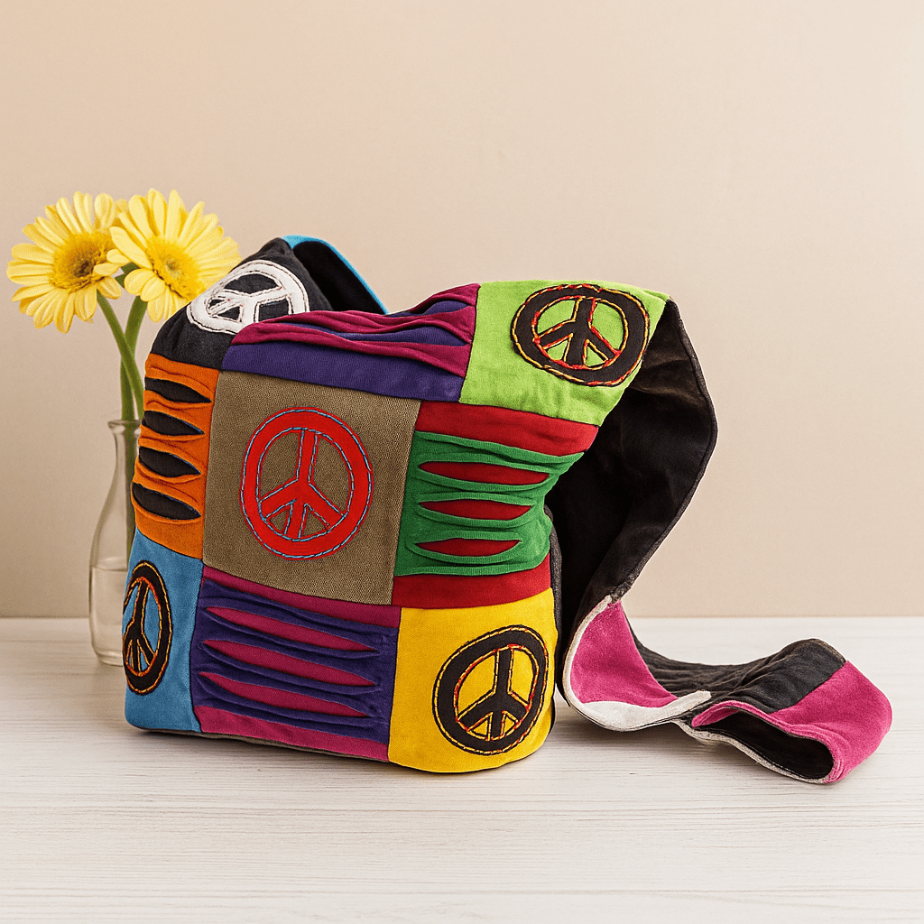 Sling Bag - Sand Peace - SHAMTAM.COM