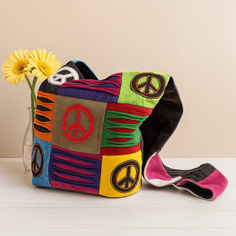Sling Bag - Sand Peace - SHAMTAM.COM