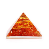 Orgonite Pyramid Crystals and Copper 25mm (assorted colours/designs) - SHAMTAM.COM