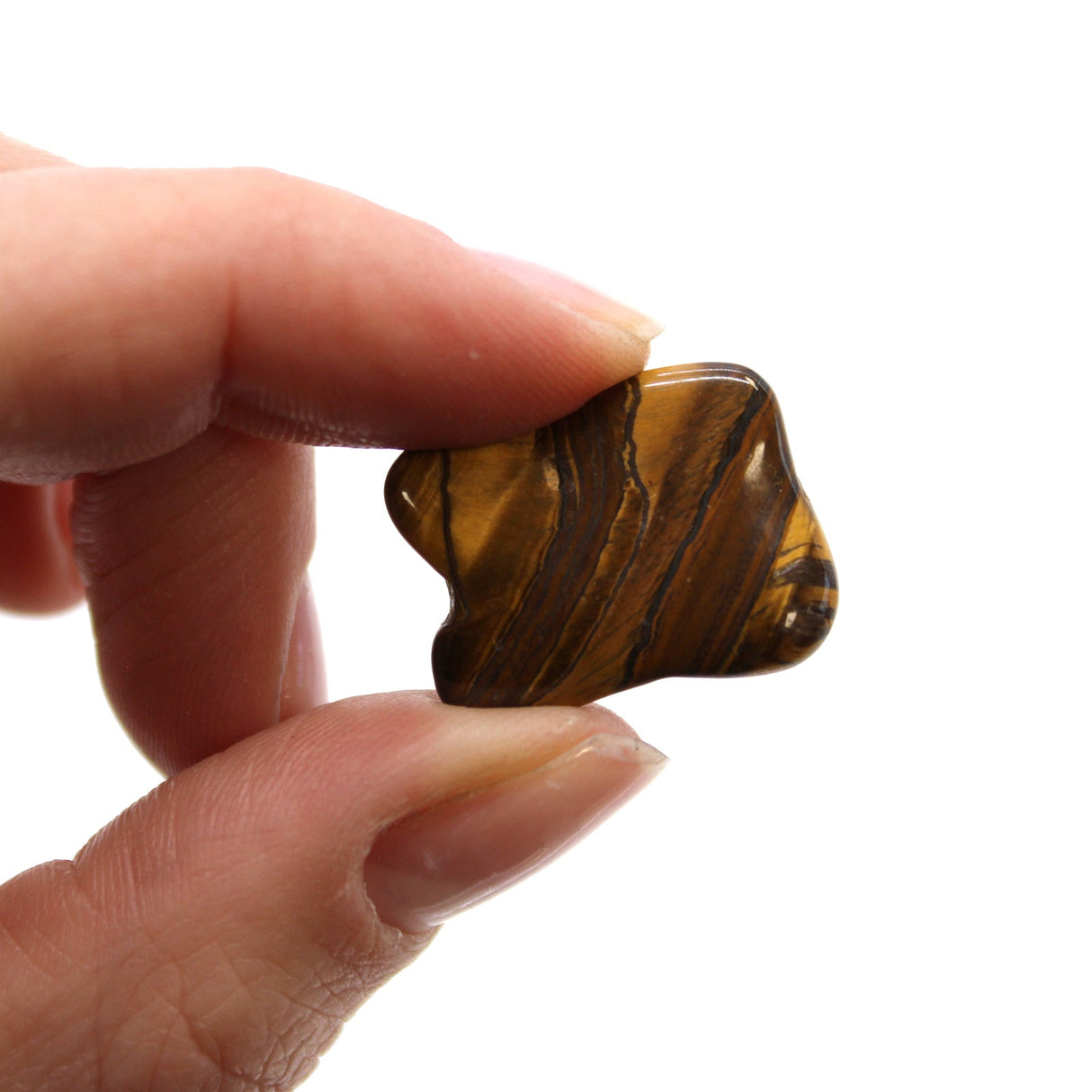 Tigers Eye Tumbled Stones African - SHAMTAM.COM