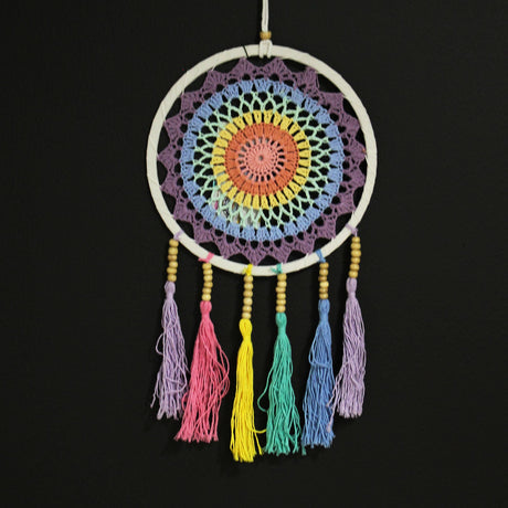 Dreamcatcher Pastel Rainbow 22x56cm - SHAMTAM.COM