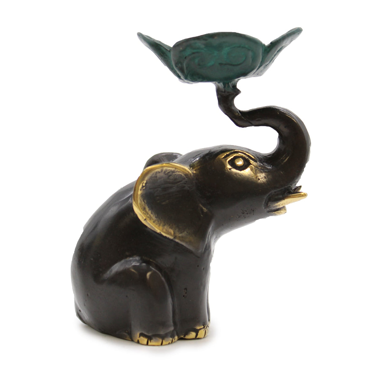 Small Elephant Candle / Incense Holder - SHAMTAM.COM