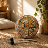 Küçük Hapi Davulu Çok Renkli - 13 × 9 cm