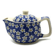 Small Herbal Teapot - Blue Daisey - SHAMTAM.COM