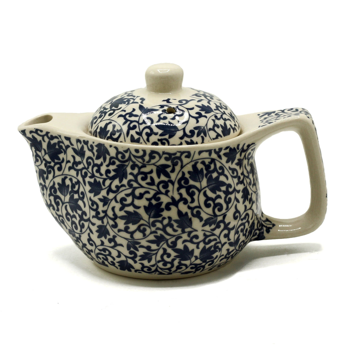 Small Herbal Teapot - Blue Pattern - SHAMTAM.COM