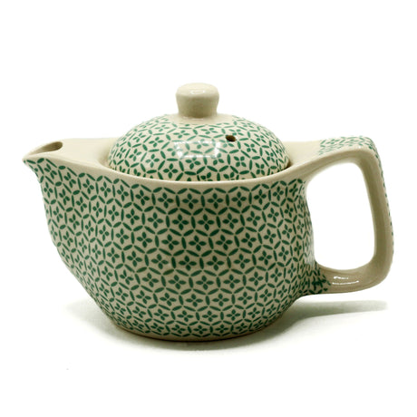 Small Herbal Teapot - Green Mosaic - SHAMTAM.COM