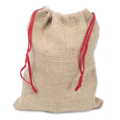 Small Jute Drawstring Gift Bag 180 x 220mm - SHAMTAM.COM