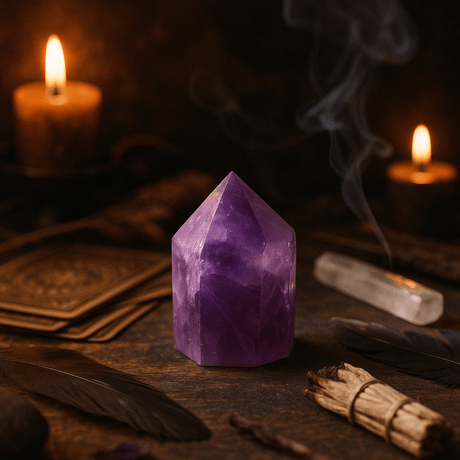 Small Rich Colour Amethyst Points (approx 4 - 5.5cm) - SHAMTAM.COM