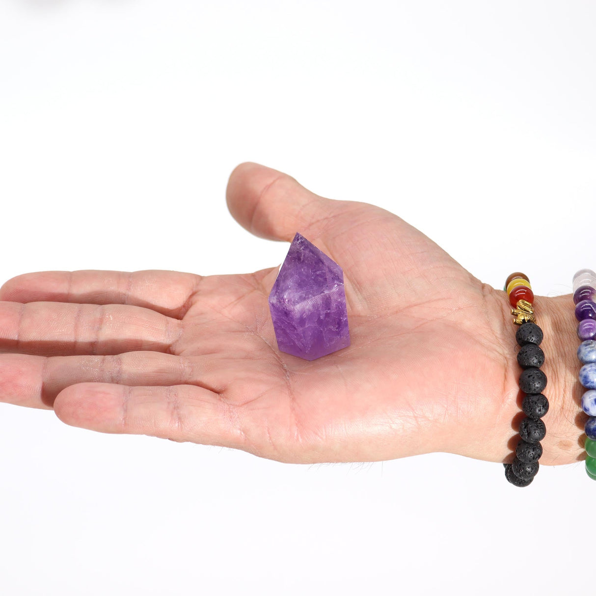 Small Rich Colour Amethyst Points (approx 4 - 5.5cm) - SHAMTAM.COM