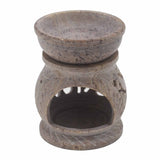 Elephant Oil Burner Soapstone 8cm - SHAMTAM.COM