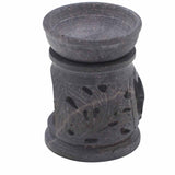 Om Oil Burner Soapstone 8cm - SHAMTAM.COM