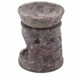 Sun & Stars Oil Burner Soapstone 8cm - SHAMTAM.COM