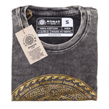 Small Stone Washed T-Shirt - Chakra - Dark Grey - SHAMTAM.COM