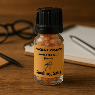 Snusesalte til fokus, aromaterapiblanding
