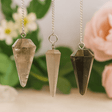 Smoky Quartz Crystal Pendulum For Dowsing - SHAMTAM.COM