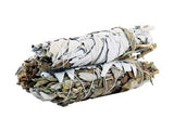 White Sage & Black Sage Smudge Stick 10cm - SHAMTAM.COM