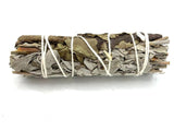 White Sage & Black Sage Smudge Stick 10cm - SHAMTAM.COM