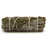 White Sage & Juniper Smudge Stick 10cm - SHAMTAM.COM