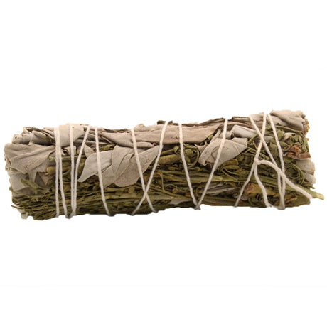 White Sage & Ruda Smudge Stick 10cm - SHAMTAM.COM